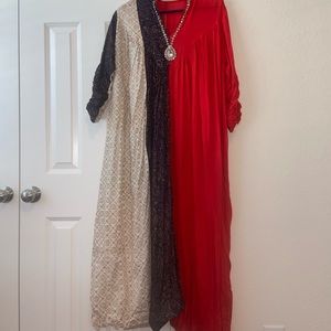 Pull length desi dress